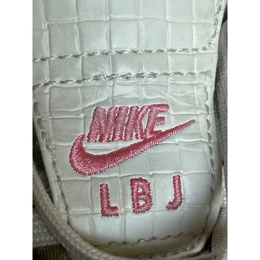Nike LeBron NXXT Gen AMPD Light Bone Pink Foam DR8784-100 Mens 8.5 Basketball